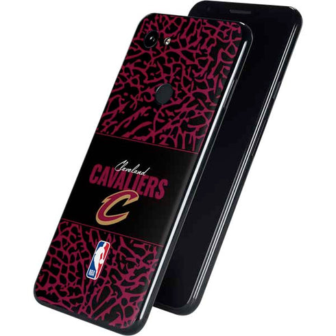 NBA Cleveland Cavaliers Elephant Print Google Pixel 3a XL Skin